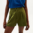 THINKING MU THINKING MU korte broek NARCISO GREEN hennep biokatoen