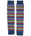 Hirsch Natur lange wollen beenwarmers REGENBOOG blauw 115E  09