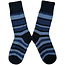 HIRSCH wollen sokken GESTREEPT blauw tinten 067 07
