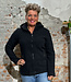Engel ENGEL wollen Jas vest MET CAPUCHON dames wolfleece ZWART
