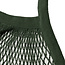 ZERO WASTE fairtrade tas van biologisch katoen NETTAS DARK GREEN tranquillo