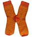 Hirsch Natur HIRSCH dunne wollen sokken KIND Noors 056 85 Curry oranje