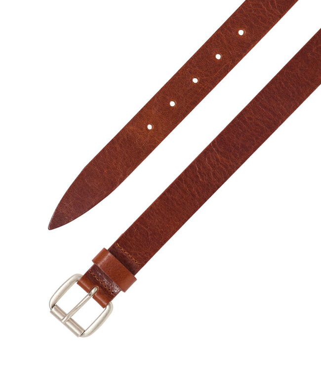 LANIUS Riem van plantaardig gelooid leer EARTH