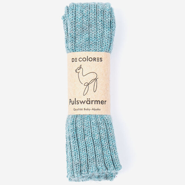 DE COLORES Polswarmers baby alpaca RIB GLETCHER 80