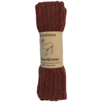 De Colores DE COLORES Polswarmers baby alpaca RIB ROEST 48