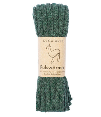 De Colores DE COLORES Polswarmers baby alpaca RIB GRIJSGROEN 65