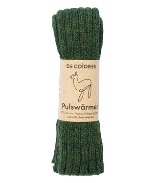 De Colores DE COLORES Polswarmers baby alpaca RIB BOSGROEN 66