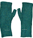 De Colores DE COLORES vingerloze handschoen baby alpaca GROEN MELANGE 70