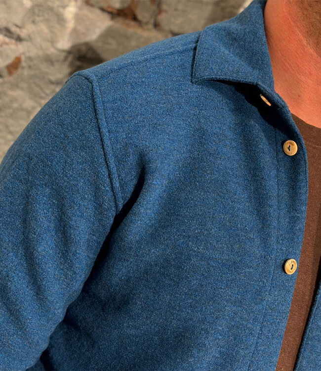 ENGEL Wollen overhemd van biologische gekookte wol PACIFIC