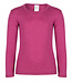 HOCOSA longsleeve biologische wol zijde kind FUCHSIA