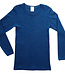 Hocosa HOCOSA longsleeve biologische wol zijde kind BLAUW