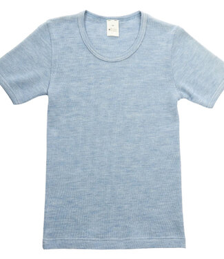 Hocosa HOCOSA shirt korte mouw wol zijde kind JEANS