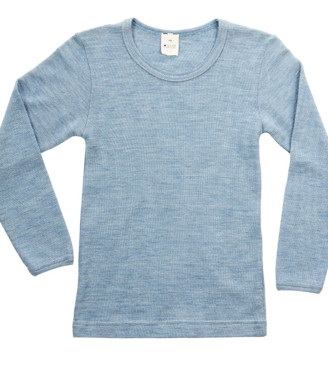 HOCOSA longsleeve biologische wol zijde kind JEANS