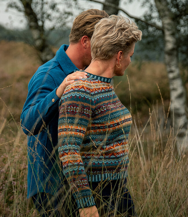 ERIBÉ wollen TRUI extra fijne lamswol dames KINROSS PRELUDE