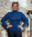 Hocosa HOCOSA Wol zijde coltrui dames BLAUW