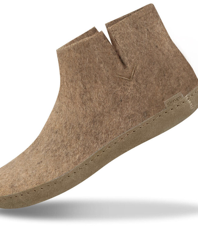 GLERUPS wollen sloffen pantoffels LAARS SAND
