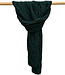 Wollen shawl met kabelpatroon BOTTLE GREEN unisex FISHERMAN
