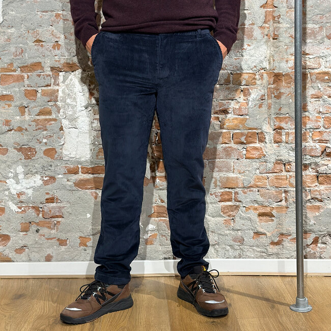 Chino broek corduroy WALES ECLIPSE biologisch katoen KCA