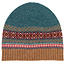 ERIBE Wollen muts 100% merino lamswol Fairisle ALPINE LUGANO