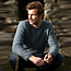 Fisherman out of Ireland Wollen trui SMOKE van pure merino en cashmere FISHERMAN