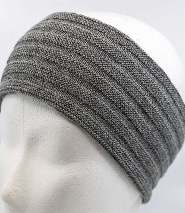 DE COLORES oorwarmers hoofdband 100% alpaca GRIJS 13