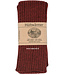 DE COLORES nierwarmer RIB van 100% alpaka ROOD 47