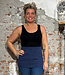 De Colores DE COLORES nierwarmer RIB van 100% alpaka JEANS 86
