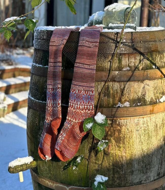 HIRSCH NATUR wollen Noorse KNIEKOUSEN AUTUMN 430 56