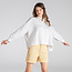 TRUE STORY oversized blouse BELINE WHITE biologisch katoen