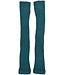 HIRSCH NATUR lange wollen beenwarmers PETROL 033 21- 50 cm