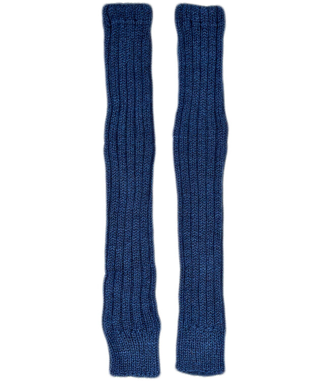 HIRSCH lange wollen beenwarmers EFFEN TWEED 033 27 - 50 cm