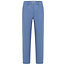 LANIUS pantalon met plooi SELENE BLUE linnen katoen tencel