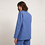 LANIUS blazer van linnen tencel en biologisch katoen EDITH BLUE