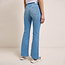 LANIUS bootcut jeans AMY LIGHT BLUE van biologisch katoen