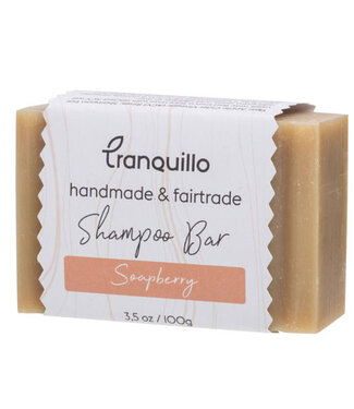 Tranquillo VEGAN Shampoo bar SOAPBERRY handmade & fairtrade TRANQUILLO