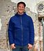 Engel ENGEL Wollen jas vest heren met CAPUCHON wolfleece KOBALT
