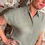 ARMEDANGELS blouse LARISAANA GREEN van tencel