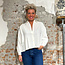 Living Crafts TRUE STORY oversized blouse BELINE WHITE biologisch katoen