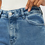 Cropped Mom jeans IRIS LIGHT BLUE van biologisch katoen KCA