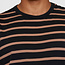Gestreept T-shirt JON BROWN biologisch katoen KCA