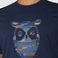 T-shirt met print RIK BIG OWL NIGHT biologisch katoen KCA