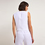 LANIUS 100% linnen gilet LUNA WHITE