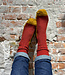 Hirsch Natur HIRSCH NATUR wollen wandel sokken trekkies ROOD OKER 050 211
