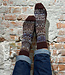 HIRSCH Noorse pure wollen sokken 030 32 STARRY NIGHT