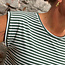 GREENBOMB gestreept shirt NOVA SEA OLIVE biologisch katoen