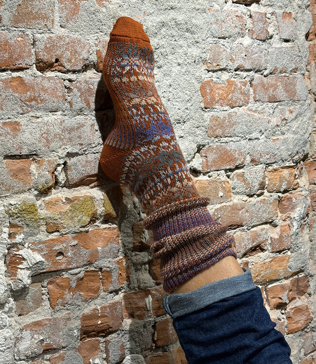 HIRSCH NATUR wollen Noorse KNIEKOUSEN AUTUMN 430 56