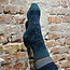 Hirsch Natur Noorse wollen sokken PETROL BLAUW 030 180