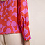 LANIUS blouse met print GRAPHIC DOTS van tencel