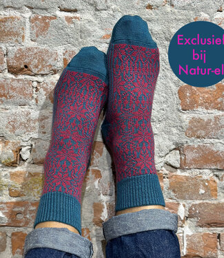 Hirsch Natur HIRSCH Noorse wollen sokken LOVE 030 96 EXCLUSIEF bij Natur-el