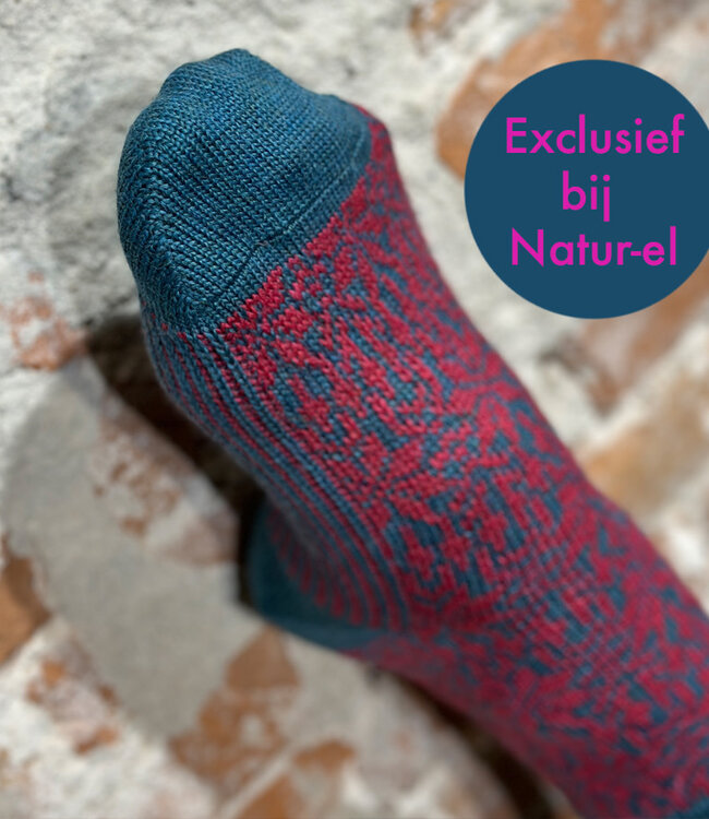 HIRSCH Noorse wollen sokken LOVE 030 96 EXCLUSIEF bij Natur-el